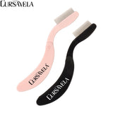 CURSAVELA Mini Separator Mascara Lift Curl Extension Eyelashes Comb Beauty Makeup Cosmetic Mascara Tool Folding Eyelash Combs