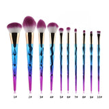 1Pcs Makeup Brushes Set Cosmetics Power Foundation Blush Eye Shadow Blending Fan Brush Make Up Kits Pincel Mmaquiagem 30